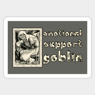 Emotional Support Goblin Magnet